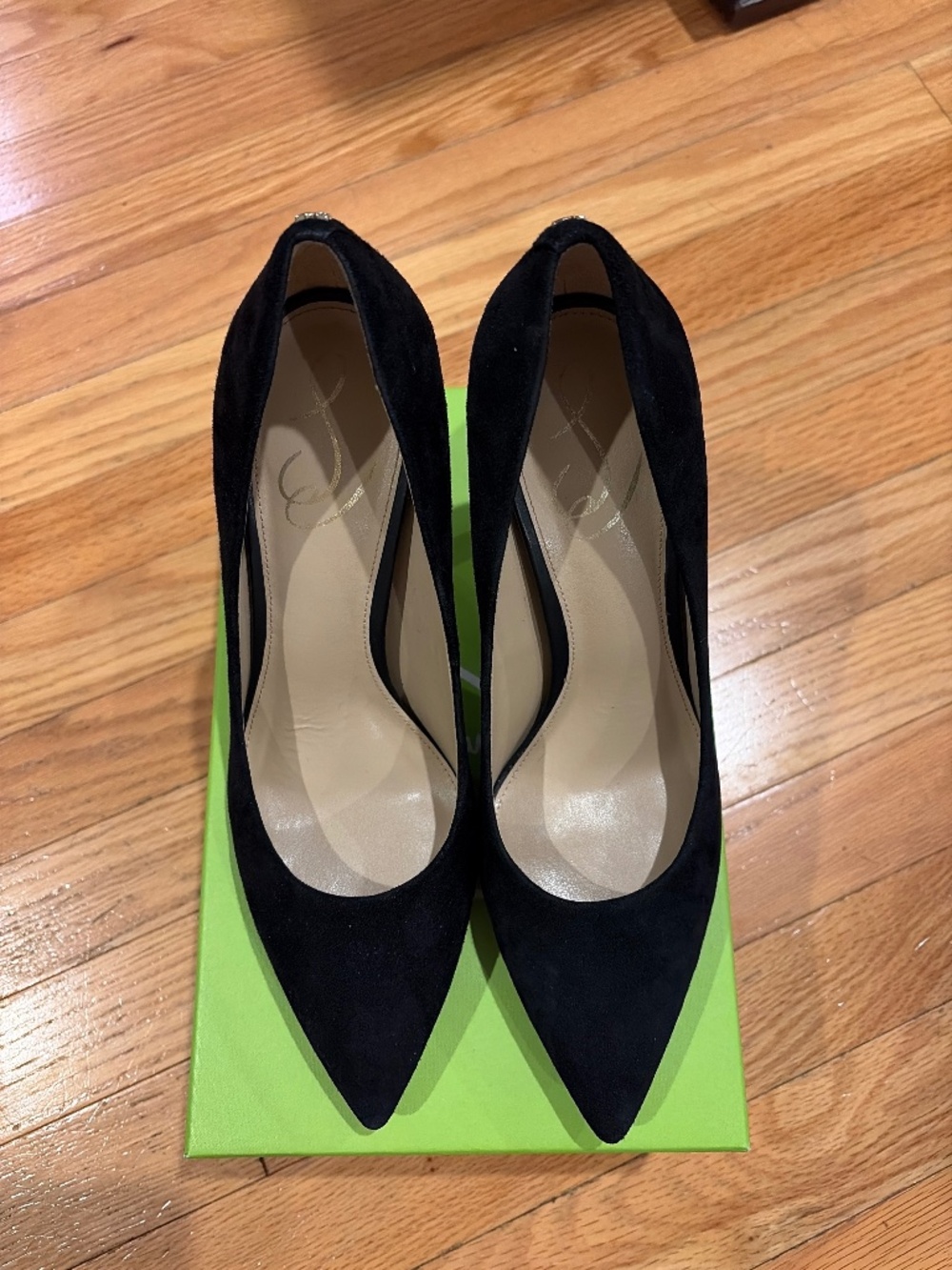 Sam Edelman Black Suede Heels